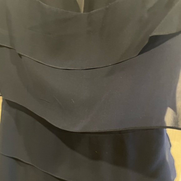 Tootsies brand sheath layered silk dress - Picture 3 of 10